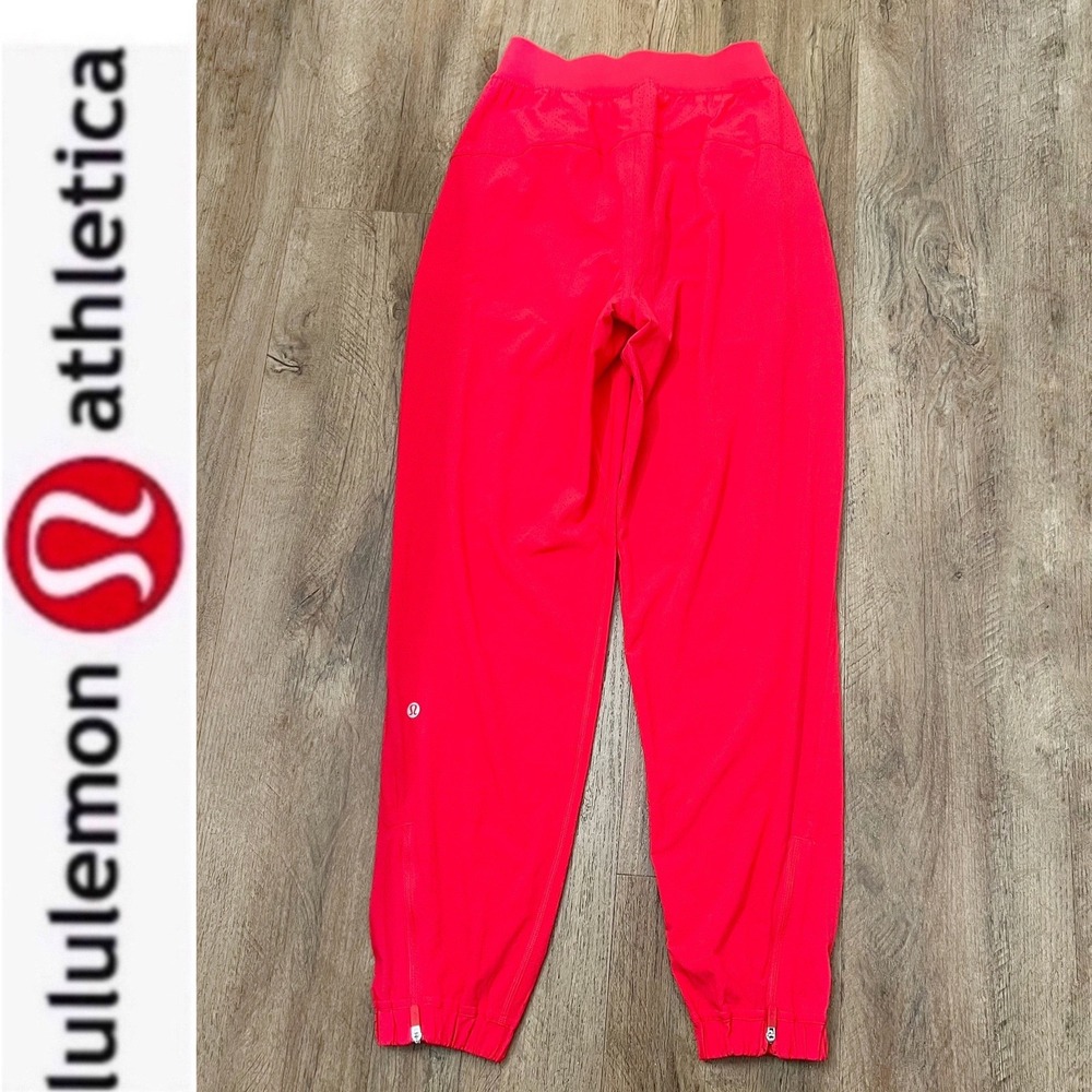 Lululemon Adapted State Perforated
High-Rise Jogger Red Glow Size 0